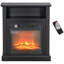 Foyer électrique autoportant 27 po 1400 W avec foyer à flamme réaliste 27 po 27 po-1349869706