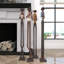 Ensemble de sculpture brune en poly-901078813-901078816