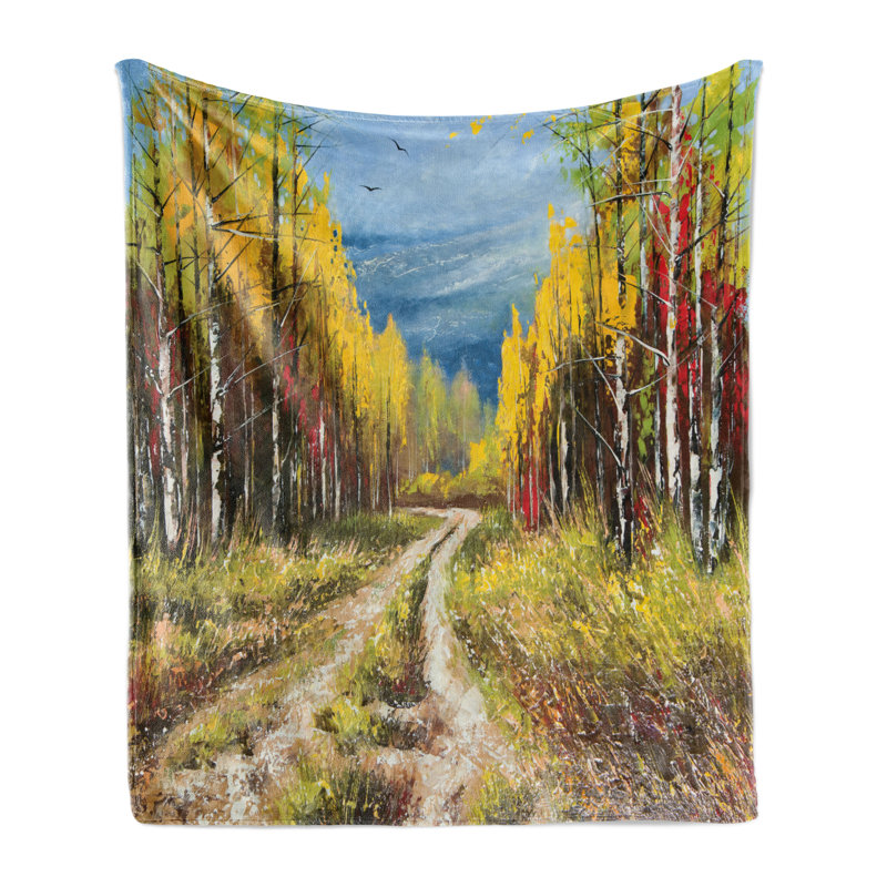 Hand Woven Throw Blanket, 50" x 70"