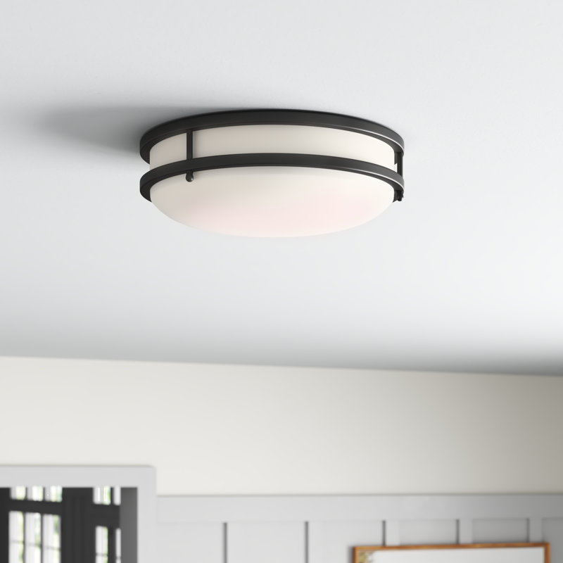 Florez Plastic LED Flush Mount