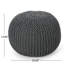 Pouf tricoté en coton-2116573642