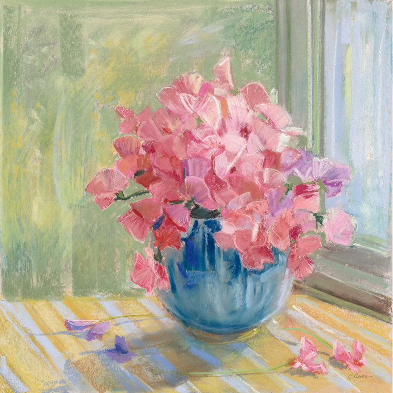 Pretty by Carol Rowan - Wrapped Canvas Painting, 30cm H x 20cm W x 3.8cm D