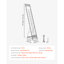 Steel Free Standing Magazine Rack