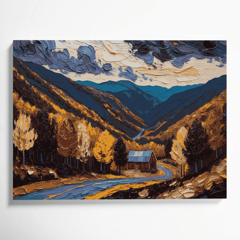 Art mural sur toile noire «USA State Pennsylvania», H 24 po x l 36 po