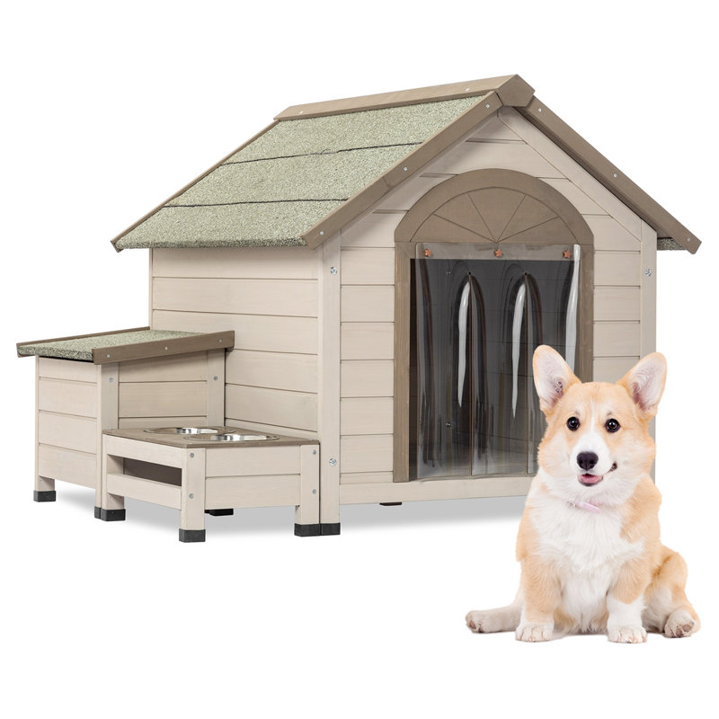 Martell Solid Wood Dog House