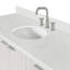 Meuble-lavabo simple en bois massif 60 po avec plateau en quartz blanc chaud de 1,5 po Haun Haun-887759778-887759789-887759788