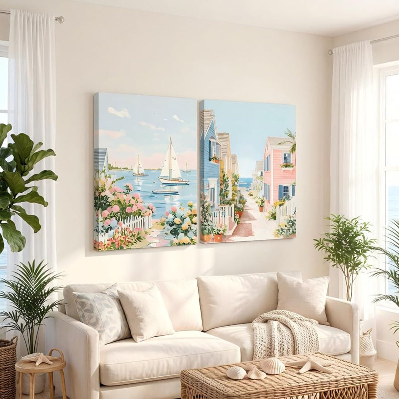 2 Piece Wrapped Canvas Print