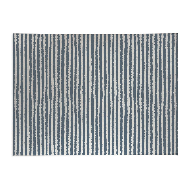Long Gen Light Blue Indoor Doormat, L 36 po x L 60 po, Bleu