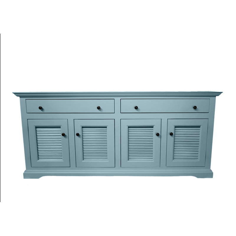 Buffet Savannah, Aqua captivant, H 31 po x l 70 po x P 18 po