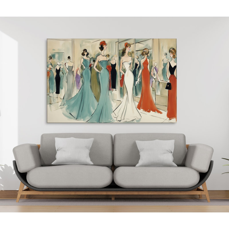 Conversations haute couture, H 20 po x l 30 po