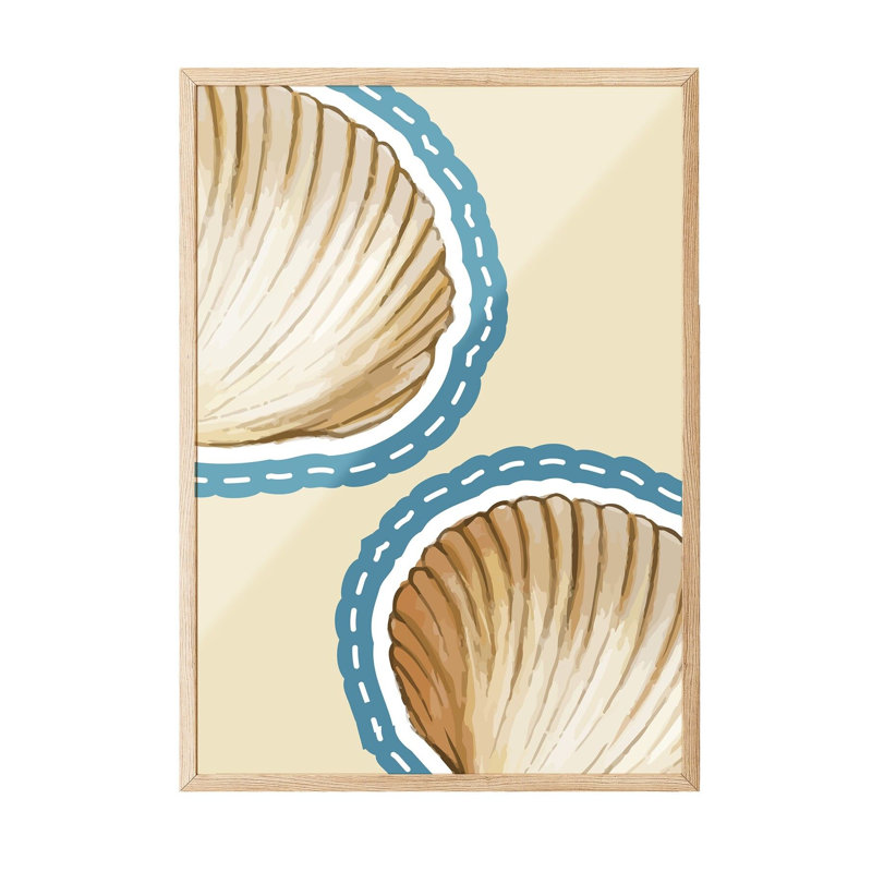 Peinture décorative encadrée