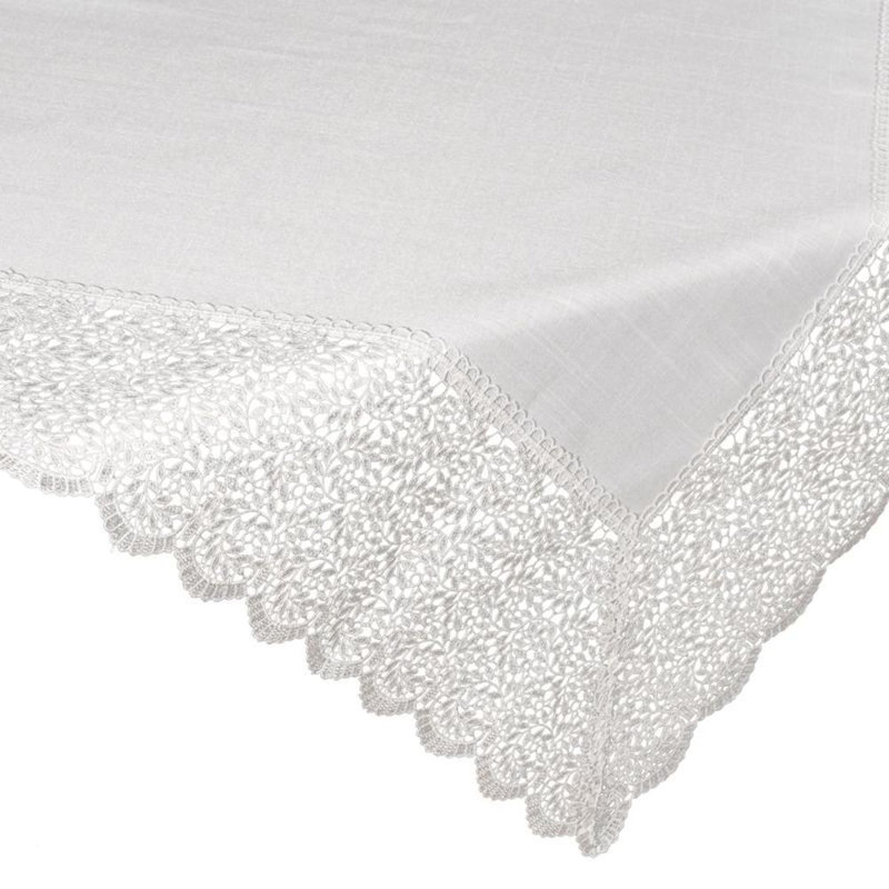 Bella Tablecloth 2 40 x 140 Cm Silver, Silver