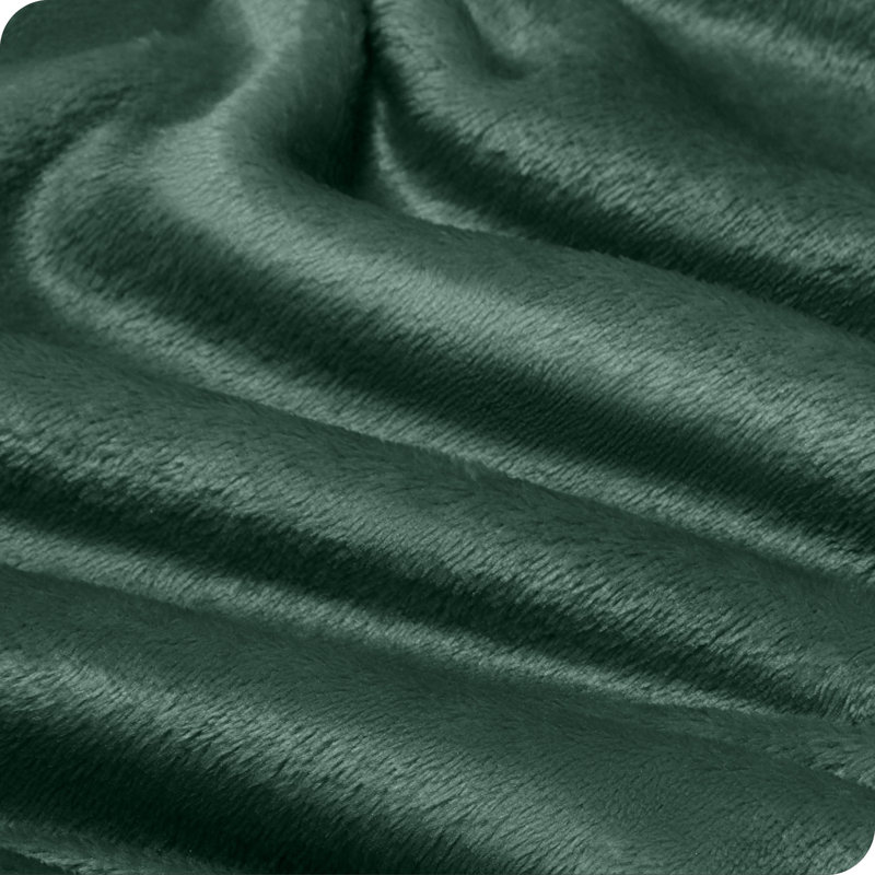 Forest Green Twin Microplush Deep Pocket Sheet Set