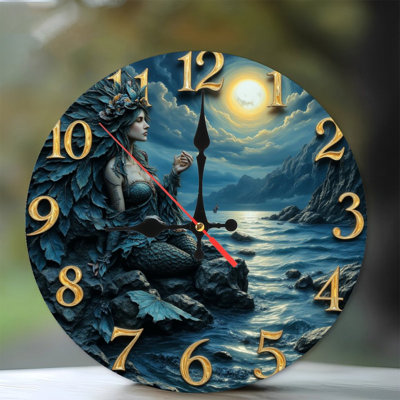 Mermaid Clock Art