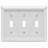 Deerfield 3-Gang Toggle Light Switch Wall Plate