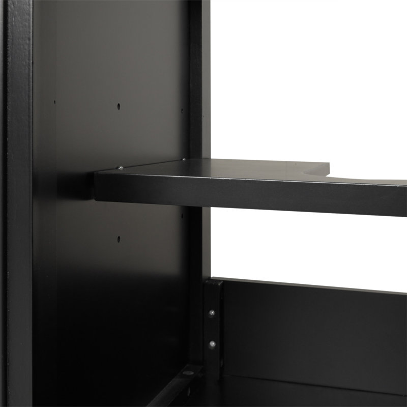 Meuble-lavabo de 20 pouces avec lavabo, porte à fermeture douce, support de rangement et tablette réglable pour une organisation efficace