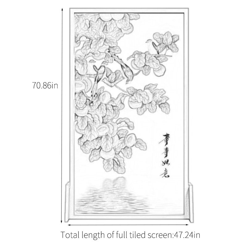 Zemrane, 70.86" H x 47.24" W x 1.18" D