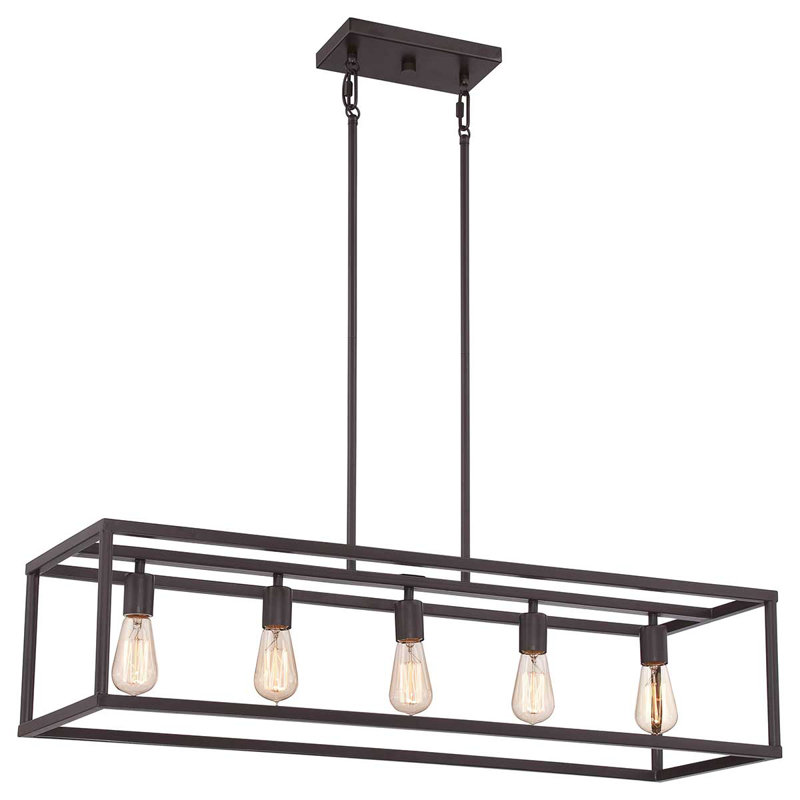 Reidsville 5 - Light Western Bronze Kitchen Island Pendant