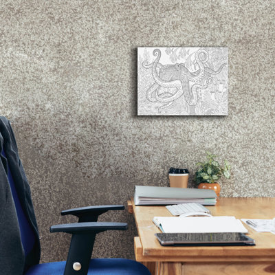 «Coloriage Octopus» par Epic Portfolio, art mural sur toile