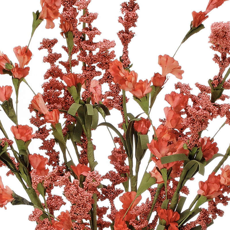 22" Clover Berry Bush, Coral