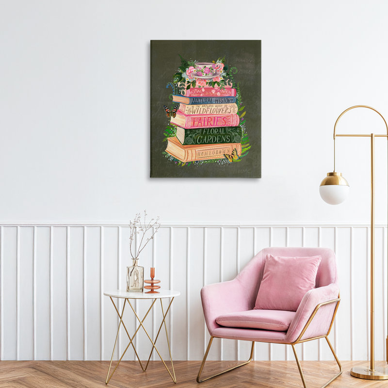 Toile empilable Floral, H 20 po x l 16 po