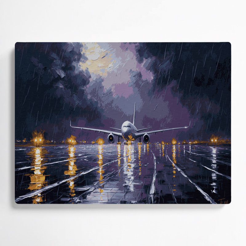Transport, art mural gris et scènes de piste, H 12 po x l 18 po