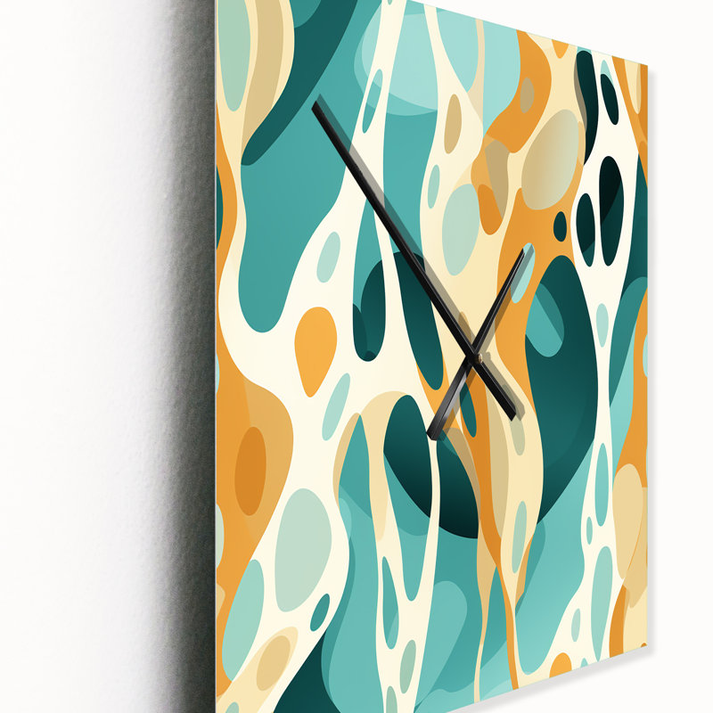 Jankey - Horloge murale abstraite, Grand