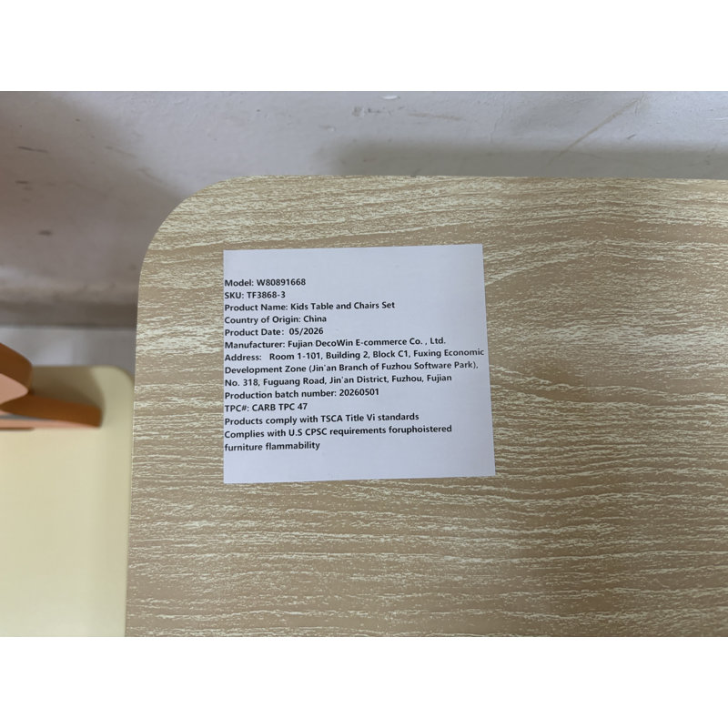 Ensemble de table pour enfants et 2 chaises, ensemble 3 pièces de table et de tout-petits pour enfants, ensemble de table de jeu en bois (ours et tigre)