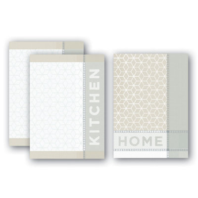 Cotton Jacquard Tea Towel Set Kitchen Towel