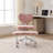 Meditation Chair Plus, Cross Legged Chair With Wheels, ADHD Chair, Criss Cross Desk Chair With Lumbar Support And Adjustable Stool, Flexible Design For Fidgety Sitters-2082294563