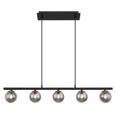 5 - Light Matte Black Pendant