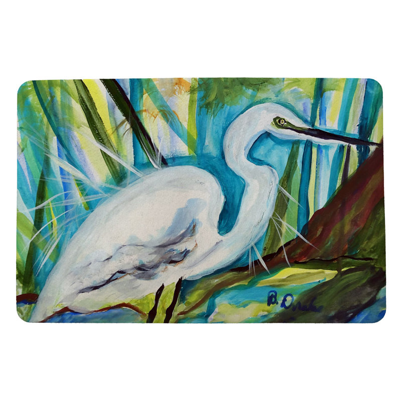 Tapis d'entrée / extérieur antidérapant Rodden, L 18 po x L 26 po