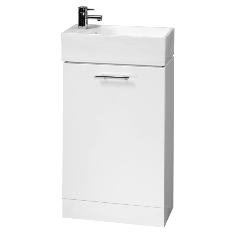 Mayford 485mm Single Bathroom Vanity with Integrated Vitreous China Basin