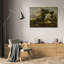 «Country Scene» par Jean-Louis Demarne - Art mural sur toile tendue avec châssis-1623609146