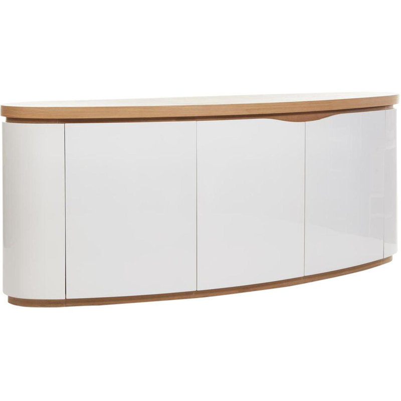 Gregg 55cm Sideboard, Beige/White
