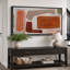 Impression sur toile encadrée orange et brun-107118453-111666035