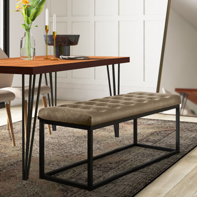 Banc en similicuir Landry