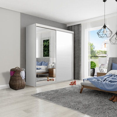 Modern 2 Door Sliding Wardrobe