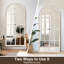 Miroir pleine longueur en bois arqué H 31 "H 31" Apolinaire-1156094422-1170238502