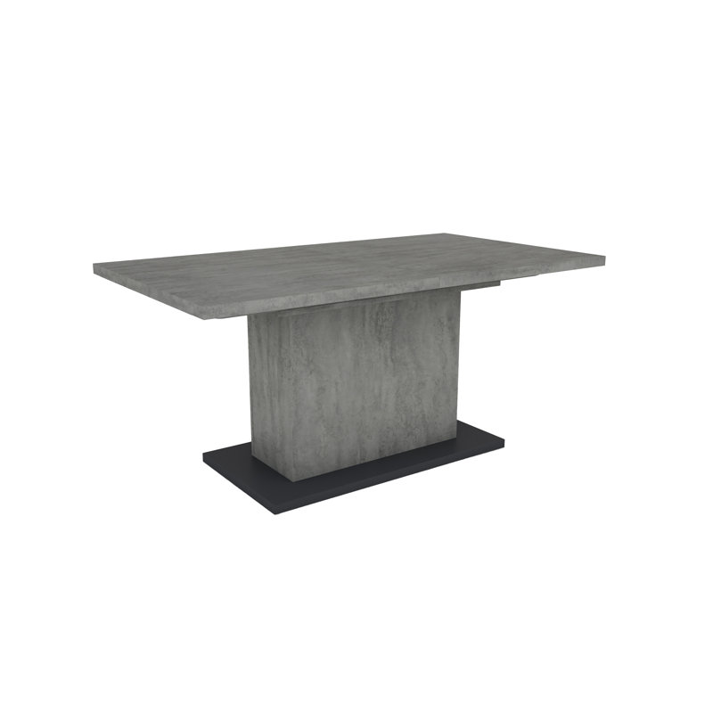 Murchison Extendable Dining Table, H75 x L160 x W85cm, Grey