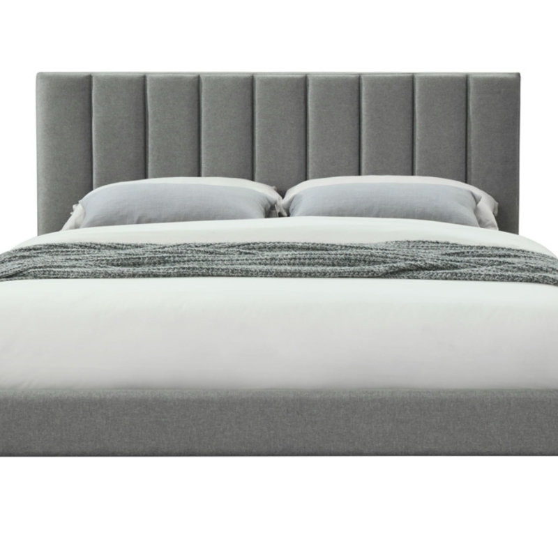 Channel Bed In A Box W/ USB, Grey, Twin