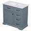 Meuble-lavabo 36 po avec lavabo, lavabo en céramique, 2 tiroirs basculants, charnières de porte à fermeture en douceur-2031975509