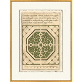 Green Garden Plan Design Giclee Print by Soicher Marin Archives