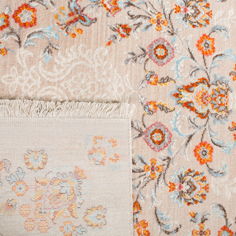 Meldrum Performance Floral Rug, Rectangle 6' x 9'