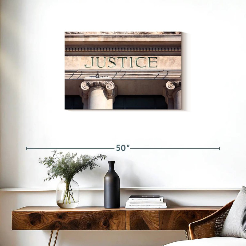 Panneau de justice Alcaraz, H 20 po x l 30 po