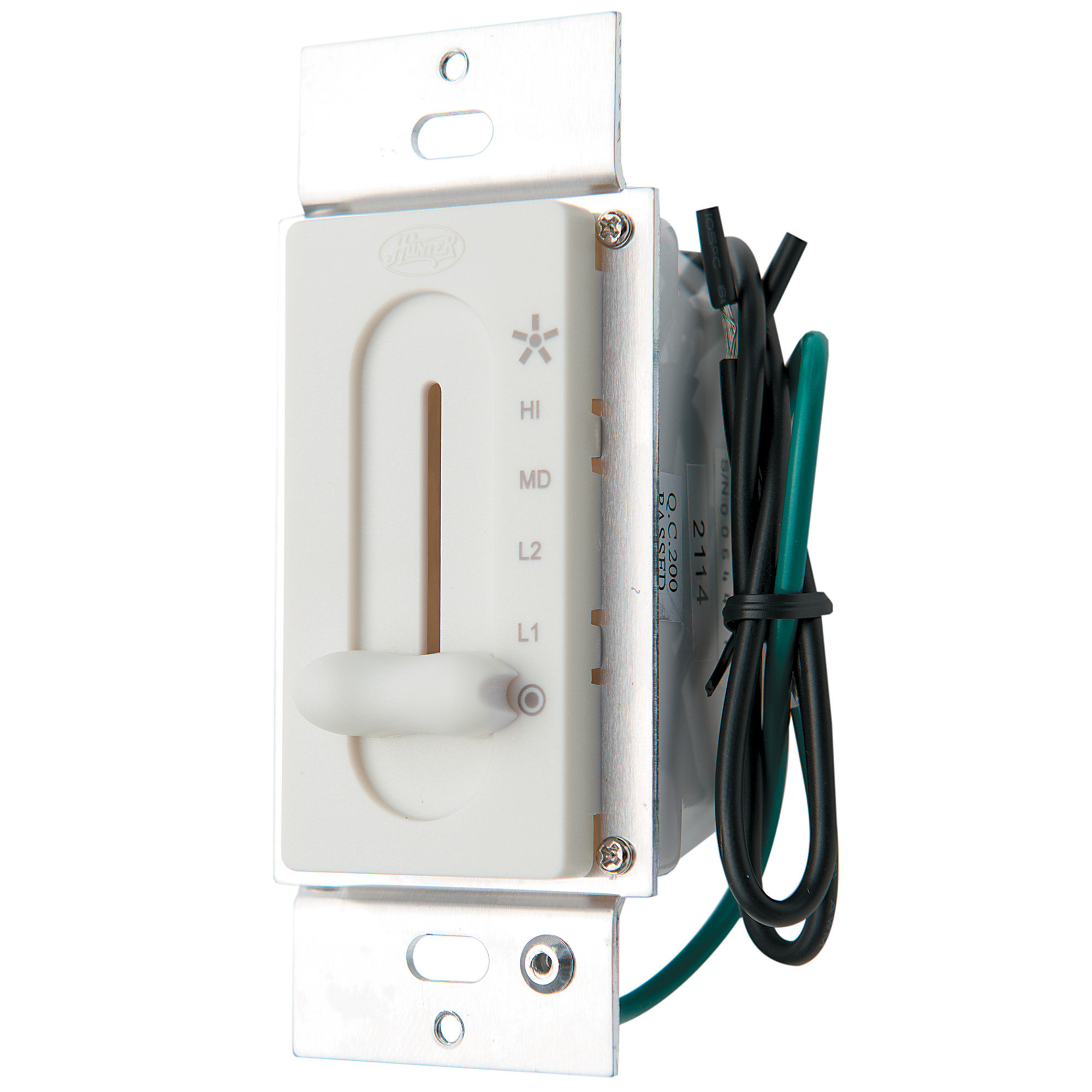 Fan Wall Unit Control Hunter Fan Ceiling Fan Wall Mount Control & Reviews | Wayfair