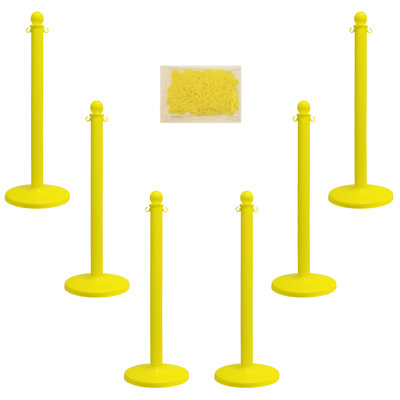 Ensemble de 6 poteaux de chandelier