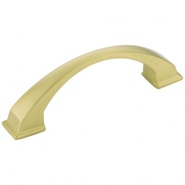 Roman Arch Pull, 5", Brushed Gold