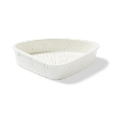 Magenta Porcelain Colander