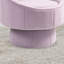 Fauteuil demi-tonneau en velours-1004013598